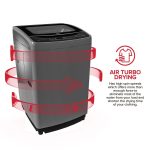 Defy 17KG DTL153 Top Loader Washing Machine Silver Inox - Image 8