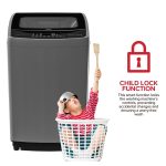 Defy 17KG DTL153 Top Loader Washing Machine Silver Inox - Image 12