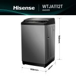 Hisense 11Kg Top Loader Washing Machine - Titanium Grey - Image 2