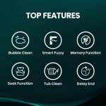 Hisense 11Kg Top Loader Washing Machine - Titanium Grey - Image 3