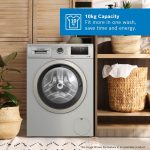 Bosch WGA2540XZA 10kg Frontloader Washing Machine Serie 4 Silver Inox - Image 7