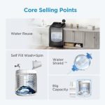 Midea 16kg Top Load Washing Machine - Titanium - Image 8