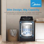 Midea 16kg Top Load Washing Machine - Titanium - Image 14