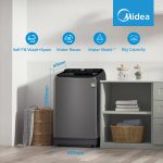 Midea 16kg Top Load Washing Machine - Titanium - Image 15