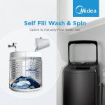 Midea 16kg Top Load Washing Machine - Titanium - Image 16