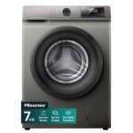 Hisense 7Kg Front Loader Washing Machine with Inverter-Titanium Grey