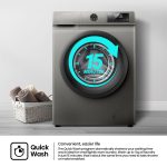 Hisense 7Kg Front Loader Washing Machine with Inverter-Titanium Grey - Image 5