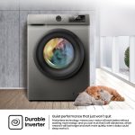 Hisense 7Kg Front Loader Washing Machine with Inverter-Titanium Grey - Image 10