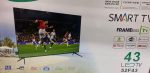 YACHISA 43'' LED HD READY SMART TV. (Frameless) - Image 9