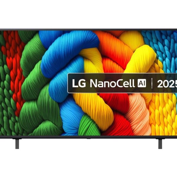 LG 65" NANO80 Nanocell 4K UHD AI Smart TV with webOS25 & AI Magic Remote