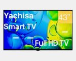 YACHISA 43'' LED HD READY SMART TV. (Frameless)