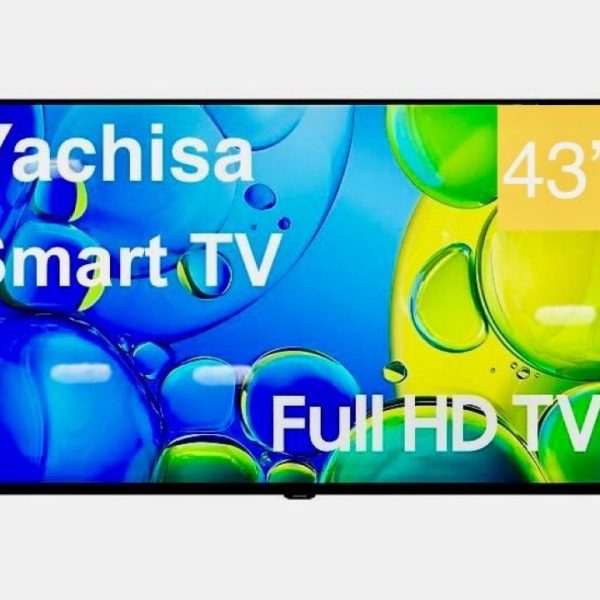 YACHISA 43'' LED HD READY SMART TV. (Frameless)