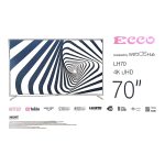 Ecco 70" Smart UHD 4K WebOs TV - Image 8