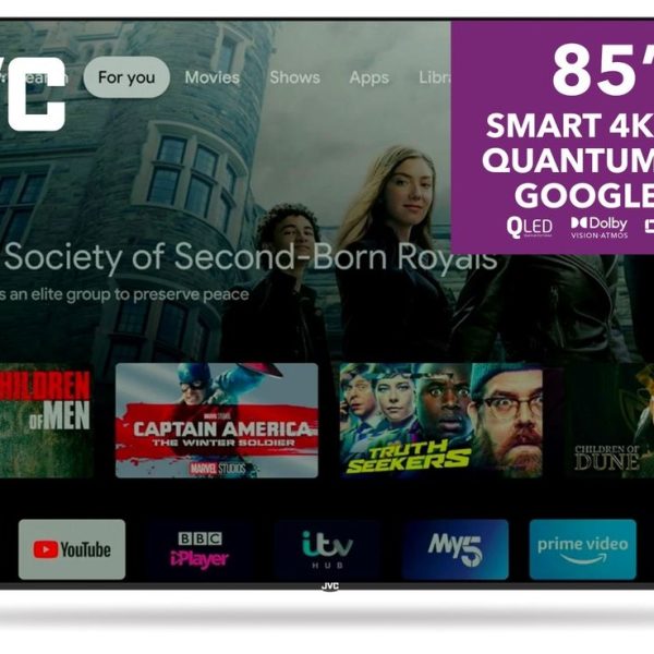 JVC 85" NQ7145 4K UHD QLED Smart TV