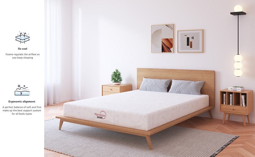 full size mattress memory foam full mattress in a box medium firm mattress