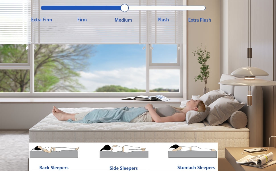 full mattress in a box medium firm mattress