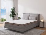 Rainbow Home Memory Foam Mattress Topper Bianca - Image 3