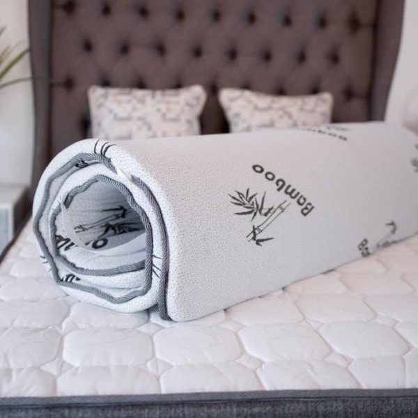 Mattress Topper/Overlay Bamboo Gel Memory Foam Silver lining