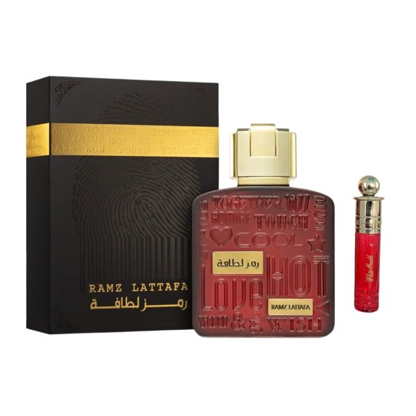 Ramz Lattafa Gold 100ml EDP +6ml White Oud Oil