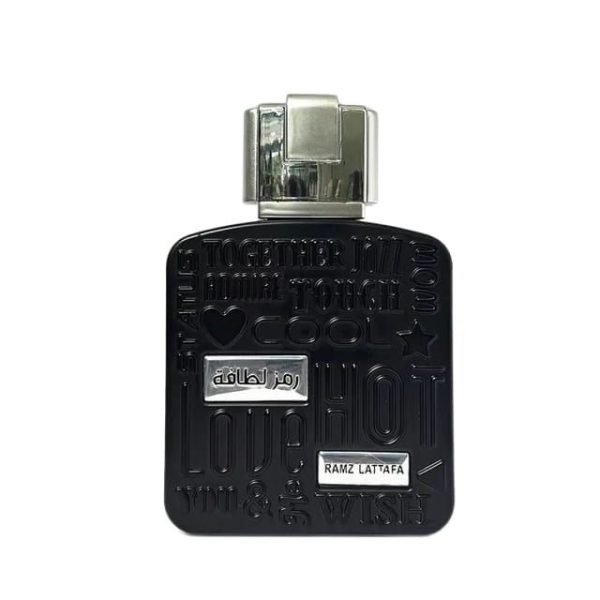 Ramz Lattafa Silver and Black Perfume for Women and Men