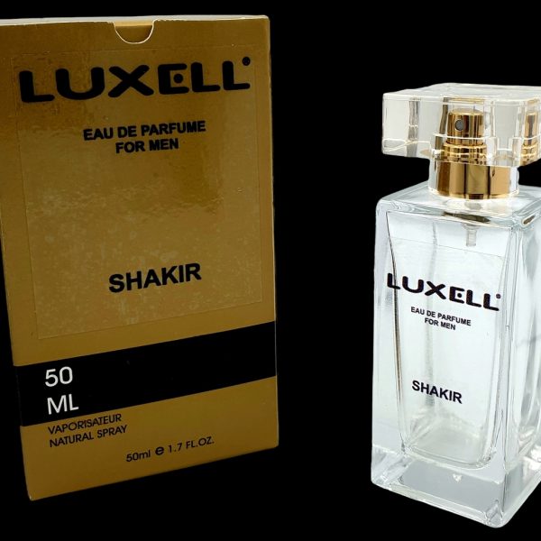 LUXELL - SHAKIR Perfume for Men - Amber Woody Exotic & Rare Fragrance for Men