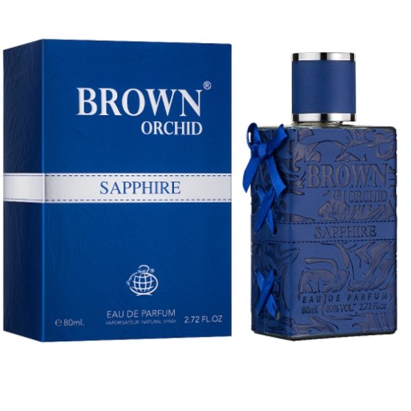 Brown Orchid Sapphire Eau De Parfum 80ml For Men