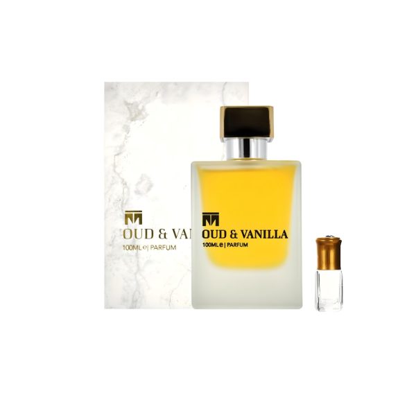 Oud & Vanilla Eau de Parfum - 100ml + Perfume Oil Gift