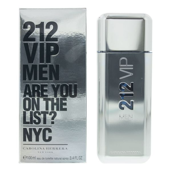 Carolina Herrera 212 Vip Eau de Toilette 100ml for Him (Parallel Import)