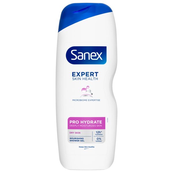 Sanex Expert Skin Health Pro Hydrate Shower Gel Body Wash 750ml