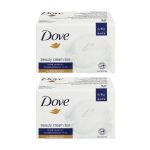 Bulk 2x Dove Soap Bar White 4x90g