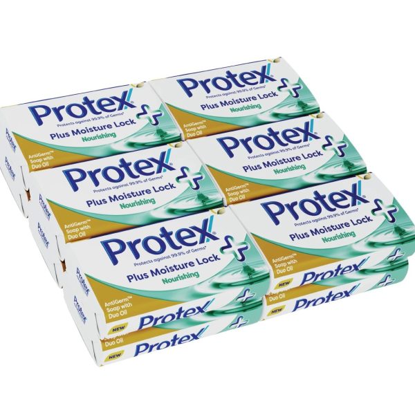 Protex Plus Moisture Lock Nourishing Antigerm Soap, Bulk Offer - 12 X 150g
