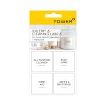 Toiletry and Cleaning Labels