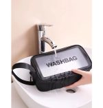 4 Piece Waterproof Toiletry Bag with Handle - Easy Trade - Image 2