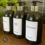 Refillable Plastic Dispenser Bottles for Shampoo, Conditioner & Body Wash - Image 3