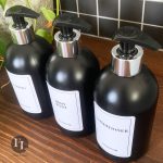 Refillable Plastic Dispenser Bottles for Shampoo, Conditioner & Body Wash - Image 4