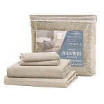 NANWEI 4-Piece Soft Bedding Sets - Hypoallergenic Microfibre - Image 2