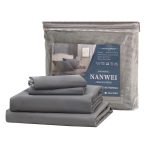 NANWEI 4-Piece Soft Bedding Sets - Hypoallergenic Microfibre - Image 10
