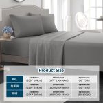 NANWEI 4-Piece Soft Bedding Sets - Hypoallergenic Microfibre - Image 11