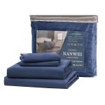 NANWEI 4-Piece Soft Bedding Sets - Hypoallergenic Microfibre - Image 17