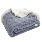 Warm Flannel Fluffy Throw Fleece Soft Thick Blankets - Image 6