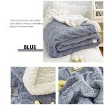 Warm Flannel Fluffy Throw Fleece Soft Thick Blankets - Image 8