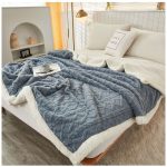 Warm Flannel Fluffy Throw Fleece Soft Thick Blankets - Image 9