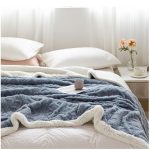 Warm Flannel Fluffy Throw Fleece Soft Thick Blankets - Image 10