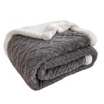 Warm Flannel Fluffy Throw Fleece Soft Thick Blankets - Image 16