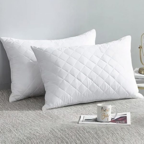 Quilted Pillow Protectors Standard Twin Pack