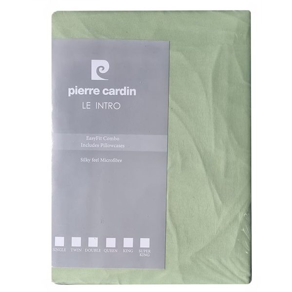 Pierre Cardin Easyfit Sheet Set - Fitted Sheet with Skirt and Pillowcases
