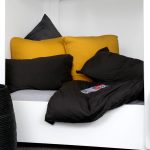 The T-Shirt Bed Co. Deep Charcoal Duvet Cover Set - Image 3