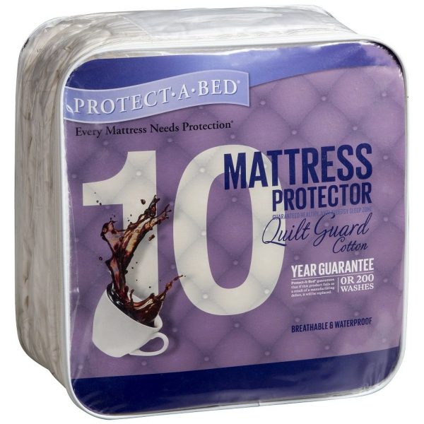 Protect-A-Bed - Quiltguard Mattress Protector - White