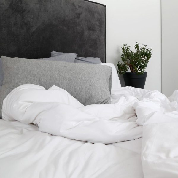 Scandinavian White Duvet Cover Set