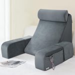 Topika-Reading Pillow w/ Armrests, Detachable Reading Chair&Headboard Pillow - Image 9